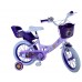 Disney Wish Kinderfiets - Meisjes - 14 inch - Paars - Twee handremmen