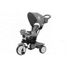 QPlay Driewieler Comfort 4 in 1 - Jongens en Meisjes - Grijs