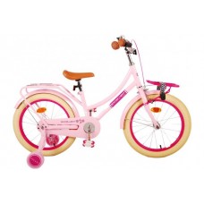 Volare Excellent Kinderfiets - Meisjes -18 inch - Roze - 95% afgemonteerd