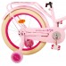 Volare Excellent Kinderfiets - Meisjes -18 inch - Roze - 95% afgemonteerd