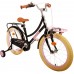 Volare Excellent Kinderfiets - Meisjes - 18 inch - Zwart - 95% afgemonteerd