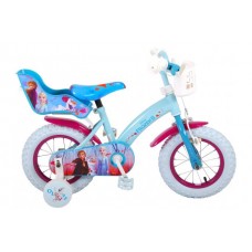 Disney Frozen 2 Kinderfiets - Meisjes - 12 inch - Blauw/Paars