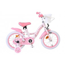 Hello Kitty Kinderfiets - Meisjes - 14 inch - Roze Hello Kitty Kinderfiets - Meisjes - 14 inch - Roze