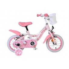 Hello Kitty Kinderfiets - Meisjes - 12 inch - Roze - Twee handremmen Hello Kitty Kinderfiets - Meisjes - 12 inch - Roze - Twee handremmen