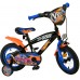 Hot Wheels Kinderfiets - Jongens - 12 inch - Zwart Oranje Blauw - Twee handremmen