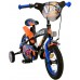 Hot Wheels Kinderfiets - Jongens - 12 inch - Zwart Oranje Blauw - Twee handremmen