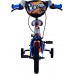 Hot Wheels Kinderfiets - Jongens - 12 inch - Zwart Oranje Blauw - Twee handremmen