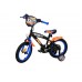 Hot Wheels Kinderfiets - Jongens - 14 inch - Zwart Oranje Blauw