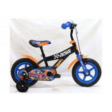 Hot Wheels Kinderfiets - Jongens - Mag Wheels - 12 inch - Zwart