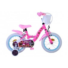 LOL Surprise Kinderfiets - Meisjes - 14 inch - Roze - Twee handremmen