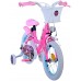 Dolls Kinderfiets - Meisjes - 14 inch - Roze - Twee handremmen