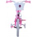Dolls Kinderfiets - Meisjes - 14 inch - Roze - Twee handremmen