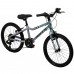 Literide Kinderfiets - Jongens - 20 inch - Turquoise/Zilver - Twee handremmen