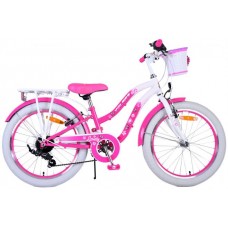 Volare Lovely Kinderfiets - Meisjes - 20 inch - Roze - 7 versnellingen