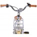 Volare Melody Kinderfiets - Meisjes - 16 inch - Zand - Twee handremmen