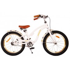 Volare Miracle Cruiser Kinderfiets - Meisjes - 18 inch - Wit - Prime Collection