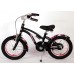 Volare Miracle Kinderfiets - Meisjes - 14 inch - Mat Zwart - Prime Collection