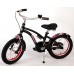 Volare Miracle Kinderfiets - Meisjes - 14 inch - Mat Zwart - Prime Collection