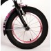 Volare Miracle Kinderfiets - Meisjes - 14 inch - Mat Zwart - Prime Collection