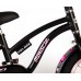 Volare Miracle Kinderfiets - Meisjes - 14 inch - Mat Zwart - Prime Collection