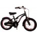 Volare Miracle Kinderfiets - Meisjes - 14 inch - Mat Zwart - Prime Collection