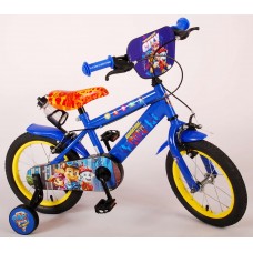 Paw Patrol Kinderfiets - Jongens - 14 inch - Rood - Twee handremmen