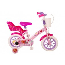 Paw Patrol Kinderfiets - Meiden - 12 inch - Roze - Doortrapper