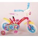 Peppa Pig Kinderfiets - Meisjes - 10 inch - Roze/Blauw - Doortrapper