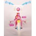 Peppa Pig Kinderfiets - Meisjes - 10 inch - Roze/Blauw - Doortrapper