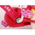 Peppa Pig Kinderfiets - Meisjes - 10 inch - Roze/Blauw - Doortrapper