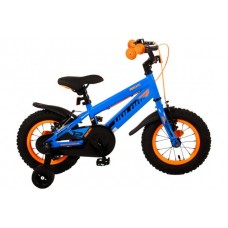 Volare Rocky Kinderfiets - Jongens - 12 inch - Blauw - Twee handremmen