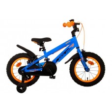 Volare Rocky Kinderfiets - Jongens - 14 inch - Blauw - Twee handremmen