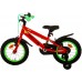 Volare Rocky Kinderfiets - Jongens - 14 inch - Rood - Twee handremmen