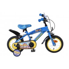 Rubble & Crew - Kinderfiets - Jongens - 12 inch - Blauw - Twee handremmen Rubble & Crew - Kinderfiets - Jongens - 12 inch - Blauw - Twee handremmen