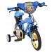 Rubble & Crew - Kinderfiets - Jongens - 12 inch - Blauw - Twee handremmen
