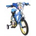 Rubble & Crew Kinderfiets - Jongens - 14 inch - Blauw - Twee handremmen
