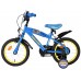 Rubble & Crew Kinderfiets - Jongens - 14 inch - Blauw - Twee handremmen