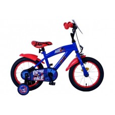 Sonic Prime Kinderfiets - Jongens - 14 inch - Blauw Rood