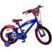 Turbo Crew Kinderfiets - Jongens - 16 inch - Blauw Rood - Twee handremmen Turbo Crew Kinderfiets - Jongens - 16 inch - Blauw Rood - Twee handremmen