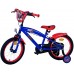 Turbo Crew Kinderfiets - Jongens - 16 inch - Blauw Rood - Twee handremmen Turbo Crew Kinderfiets - Jongens - 16 inch - Blauw Rood - Twee handremmen