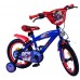 Turbo Crew Kinderfiets - Jongens - 14 inch - Blauw Rood - Twee handremmen Turbo Crew Kinderfiets - Jongens - 14 inch - Blauw Rood - Twee handremmen