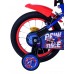Turbo Crew Kinderfiets - Jongens - 14 inch - Blauw Rood - Twee handremmen Turbo Crew Kinderfiets - Jongens - 14 inch - Blauw Rood - Twee handremmen