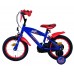 Turbo Crew Kinderfiets - Jongens - 14 inch - Blauw Rood - Twee handremmen Turbo Crew Kinderfiets - Jongens - 14 inch - Blauw Rood - Twee handremmen