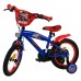 Turbo Crew Kinderfiets - Jongens - 14 inch - Blauw Rood - Twee handremmen Turbo Crew Kinderfiets - Jongens - 14 inch - Blauw Rood - Twee handremmen