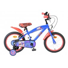 Sonic Kinderfiets - Jongens - 16 inch - Blauw - Twee handremmen Sonic Kinderfiets - Jongens - 16 inch - Blauw - Twee handremmen