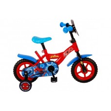 Spider-Man Kinderfiets - Jongens - 10 inch - Rood/Blauw - Doortrapper