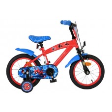 Marvel Spider-Man Kinderfiets - Jongens - 14 inch - Rood/Blauw