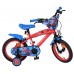 Spider-Man Kinderfiets - Jongens - 14 inch - Blauw/Rood - Twee handremmen