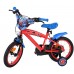 Spider-Man Kinderfiets - Jongens - 14 inch - Blauw/Rood - Twee handremmen