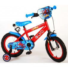 Marvel Spider-Man Kinderfiets - Jongens - 14 inch - Rood/Blauw